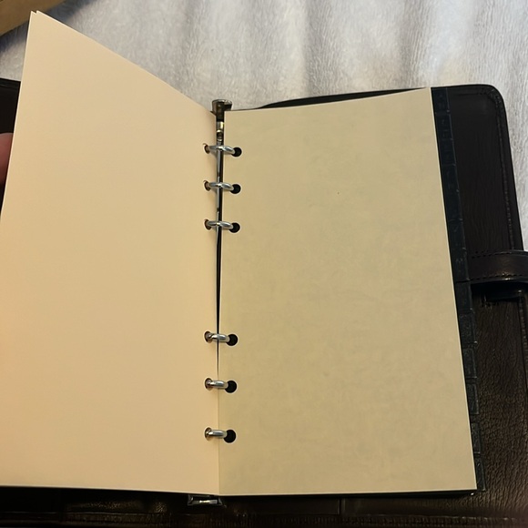 Vintage Coach New with Box Brown soft Leather phone book - Picture 6 of 16